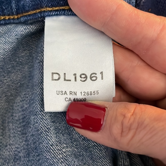 DL1961 Women's Maternity Florence Instasculpt Mid Rise Skinny Fit Jean s… - Picture 9 of 11